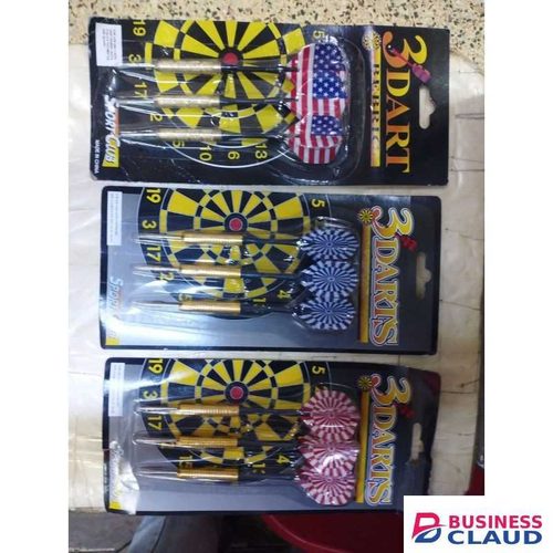 Steel Tip Darts Set – 3 Professional Darts with Precision Flights for Dartboard Games