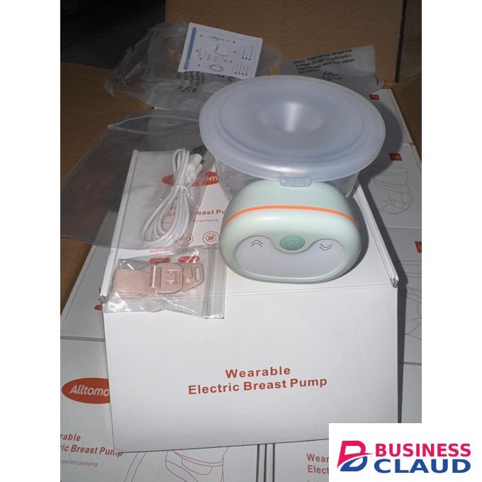 Wearable & Rechargeable Electric Breast Pump Portable Hands Free BPA Free Wireless Lightweight Strong Suction Breastfeeding Pump for Efficient Milk Expression
