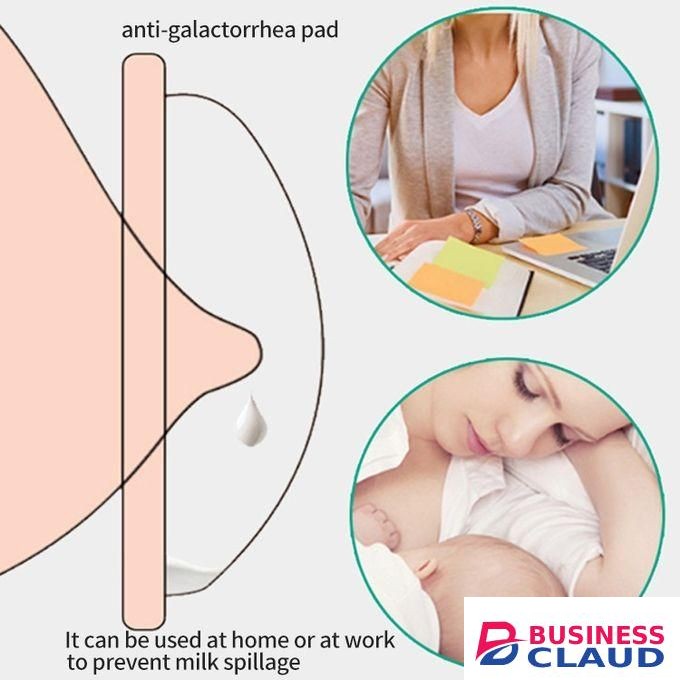 Portable Soft Silicone Breast Milk Collector (2 pcs) Re-usable & Wearable BPA-free Saver Shell Collection for Nursing Moms Nipple Suction Container