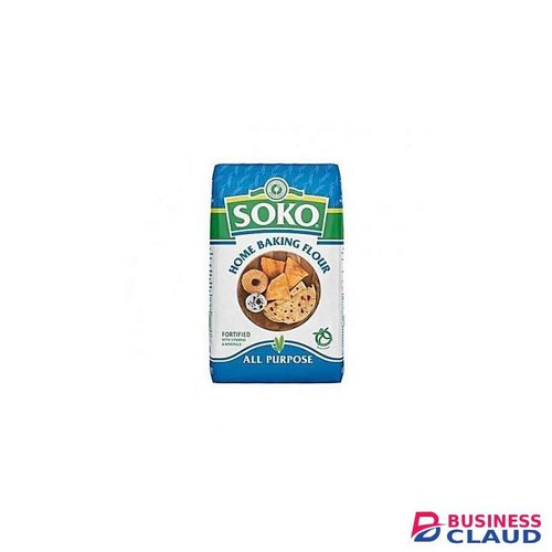 Soko Homebaking Wheat Flour 2kg – Premium Plain Flour for Bread, Cakes & Pastries