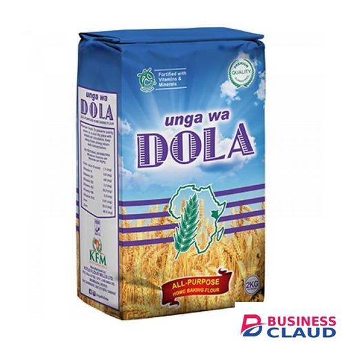 Dola Home Baking Wheat Flour 2kg – Premium All-Purpose Fortified Flour for Ca Bread & Chapatis