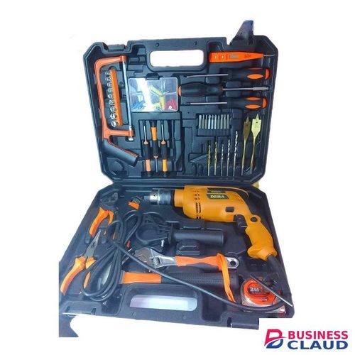 Dera Tool Sets kit -Electric 750W Power Drill Kit Set,Professional Household Home Tool Kit Set with DIY Hand Tool Kits for Office,School,House Repair Maintain