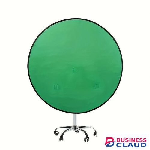 A green screen backdrop, a circular green screen for studio use, suitable for live streaming, photography, e-sports games, live speeches, company meetings, home office, and other scenarios