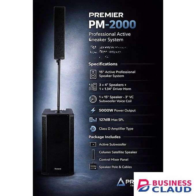 Premier Event PA Speaker with Subwoofer