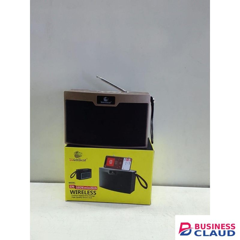 BoomBest LN 1026 miniSUN wireless speaker.