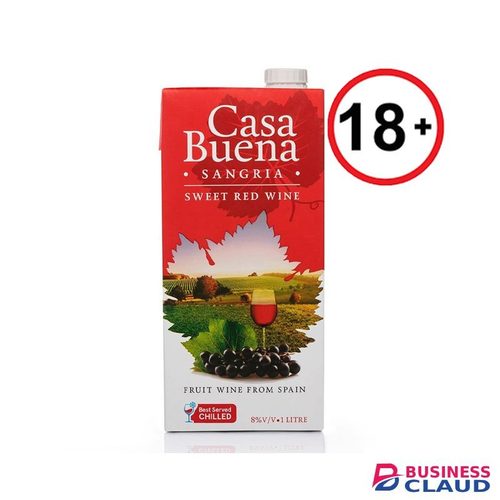 CASA BUENA Sangria Sweet Red Wine 1 Litre