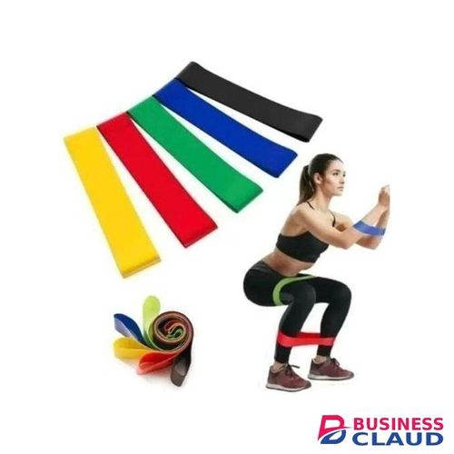 5 Resistance Bands with 5 Strength Levels