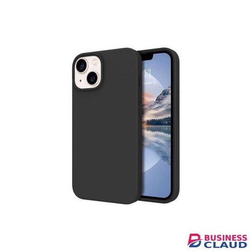 iPhone 13 Case Silicone iPhone 13 Phone Case Men Women Gel Rubber Microfiber Lining Cushion Texture Cover Shockproof Protective Cases-Black