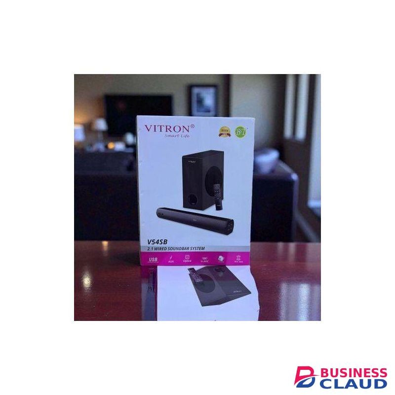 Vitron 2.1 SoundBar MultiMedia Speaker System 8000W PMPO -V54SB