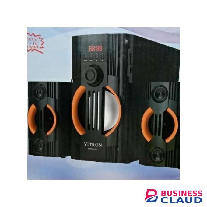 Vitron 2.1CH Multimedia Sub-Woofer Speaker System Powerful Audio Speaker System