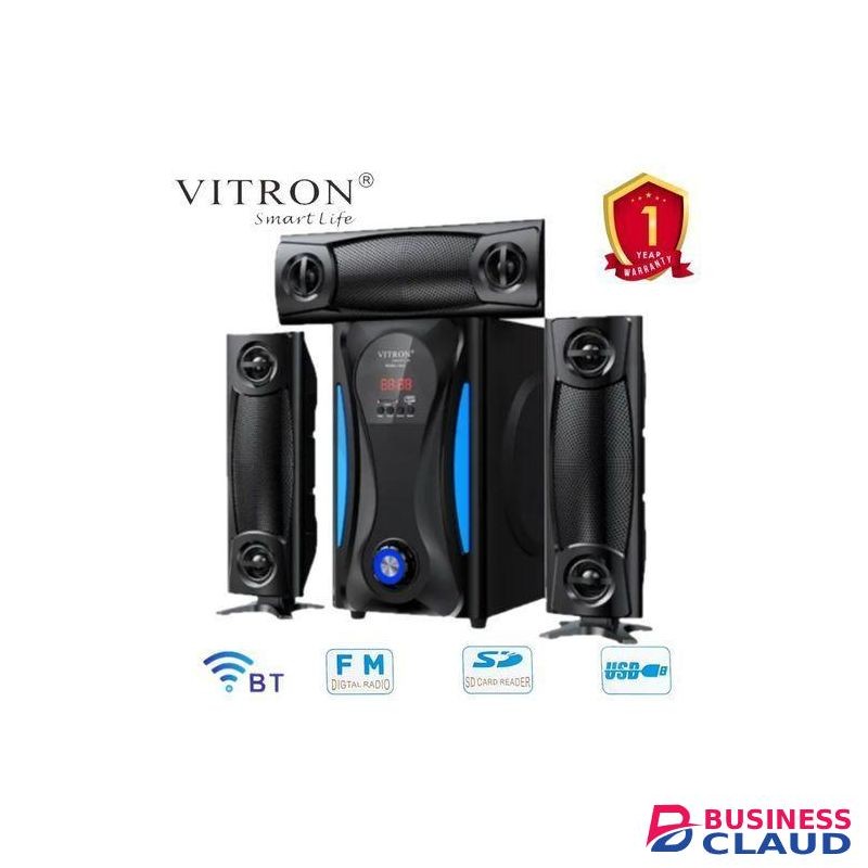 Vitron 3.1Ch Multimedia Speaker System for Maximum Entertainment