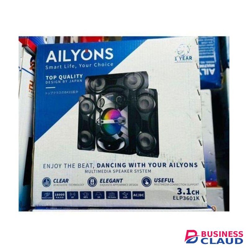 AILYONS 3.1 Elegant and Powerful Multimedia Speaker System