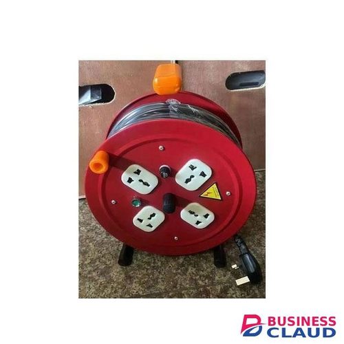 Extension Reel, 4 Way Socket With 50 Metre 2.5MM Cable, Heavy Duty