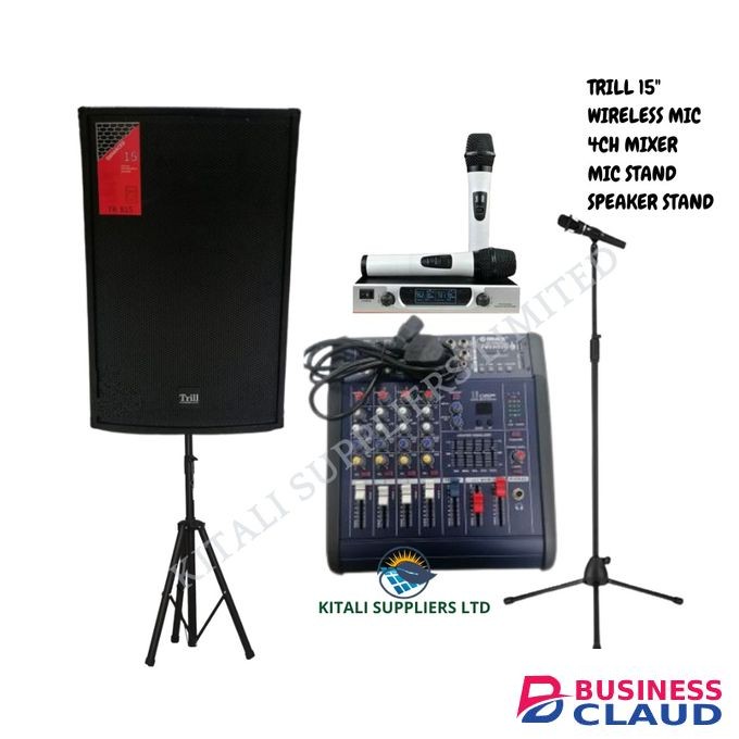 Trill Speaker 15inch With Full Public Address
