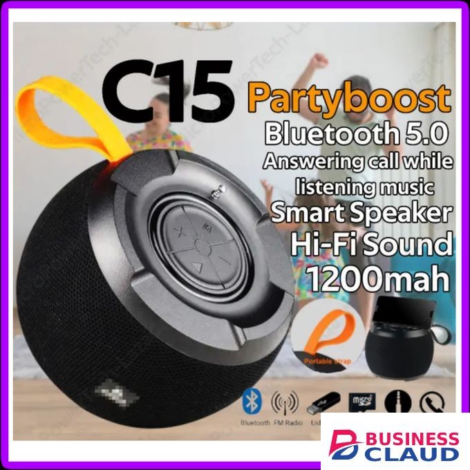 C15 Rechargeable Superbass Loud Bluetooth Speaker + USB Flash Drive 64GB, P47 BT