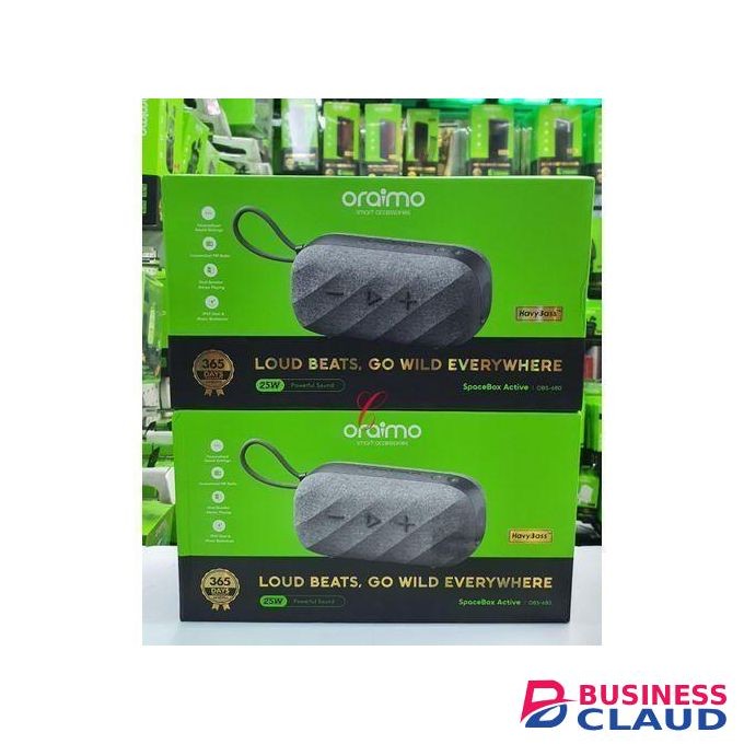 Oraimo SpaceBox Active OBS-680 25W powerful sound speaker with customized FM radio