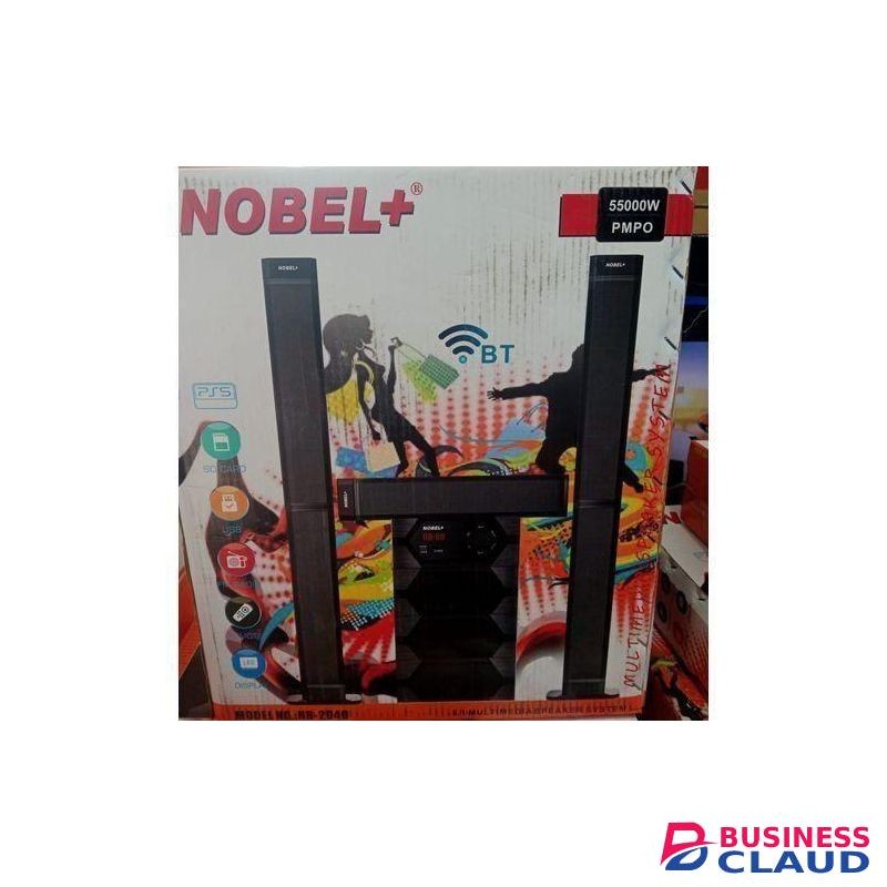 Nobel 5.1CH TALL BOY SPEAKER SYSTEM-BT HOMETHEARE-55,000W PMPO