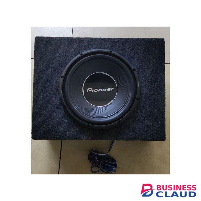 Pioneer Bass Speaker with a cabinet
