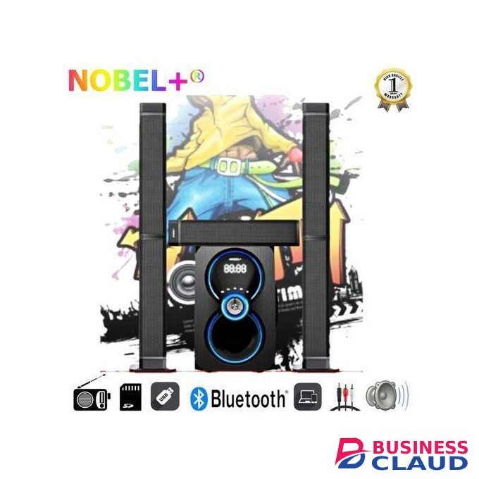 Nobel NB-2050 55000W 5.1CH EXTRA BASS MULTIMEDIA SPEAKER SYSTEM