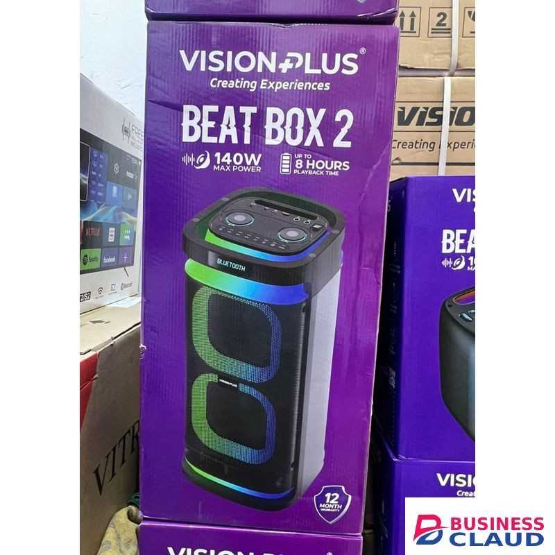 Vision Plus Beat Box 2, 140W Max Power, 6 Hours Play Time