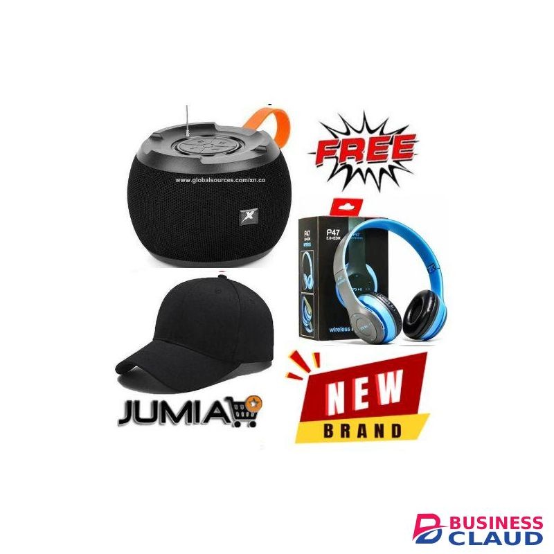 C15 Superbass Bt Speaker// WIRELESS BLUETOOTH Speaker BT/USB/TF/DC5V/AUX SUPERBASS + FREE Cap And P47 Headphones