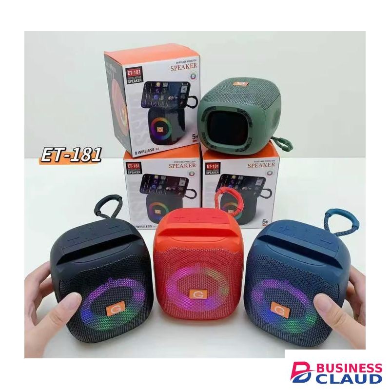 S409 BT Bluetooth Speaker – Portable, Deep Bass, Long Battery Life