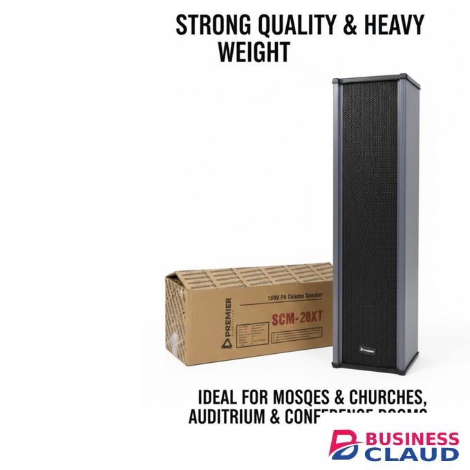 Premier Vertical PA column speaker SCM- 20XT Strong Quality And Heavy Weight