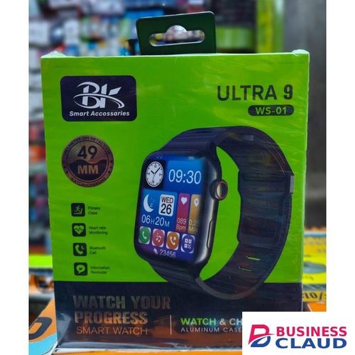 Bk Ultra 9 Aluminum Case Sport Band – Stylish Smartwatch with Advanced Features