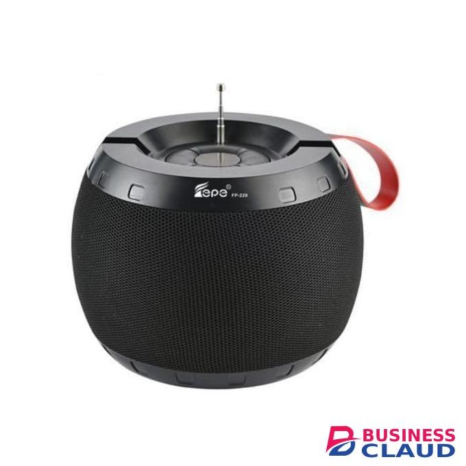 Fepe Portable Bluetooth Speaker, USB/TF SLOT With Charging Cable & Phone Holder on Speaker