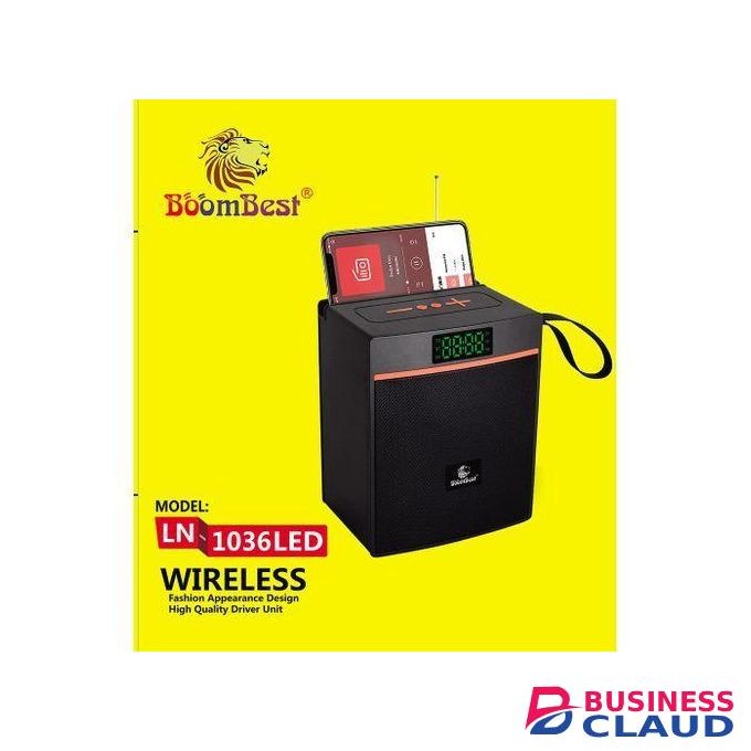 BoomBest LN-1036 Wireless Speaker, Portable Loudspeaker