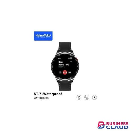 HainoTeko ST7 Smartwatch with Earbuds – AMOLED Display, German Design, Waterproof & Multi-Purpose