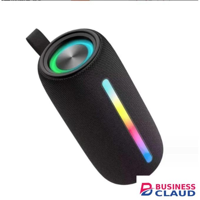10w super bass portable IPX5 waterproof wireless speaker with RGB LED flashing lights 24H playtime 100ft range