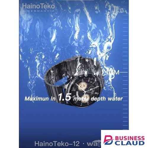 Haino Teko H12 Smartwatch for Men Waterproof AMOLED Display Wireless Earbuds 3 Straps Charging Cable Wearable