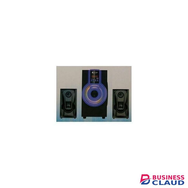 Amtec AM-508 2.1ch Bluetooth HIFI Speaker 8000W,Remote Control Purple/Orange (1YR WRTY)