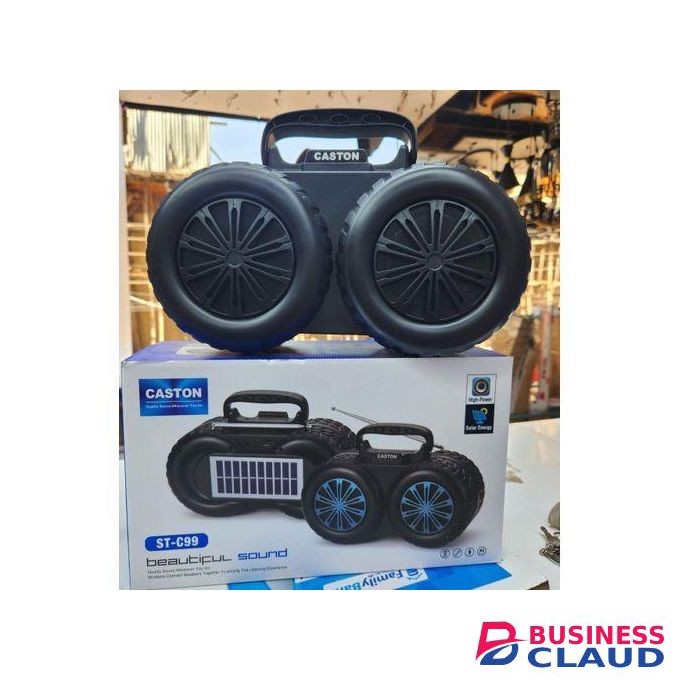Caston ST-C99 High Power Rechargeable Solar Bluetooth Speaker