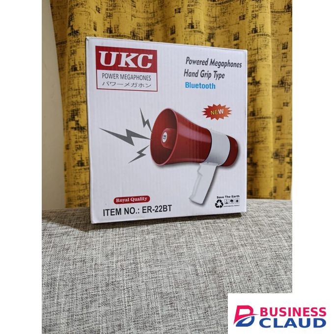 UKC Hand Grip Power Rechargeable Megaphone Speaker