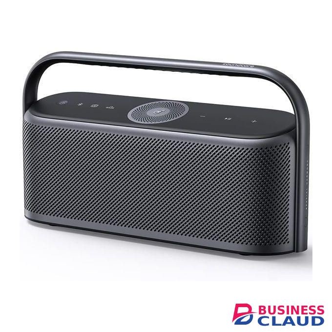 Anker Soundcore Motion X600 – 50W Surround Sound, IPX7Waterproof, Portable Bluetooth Speaker, Spatial Audio 12H Playtime - Black