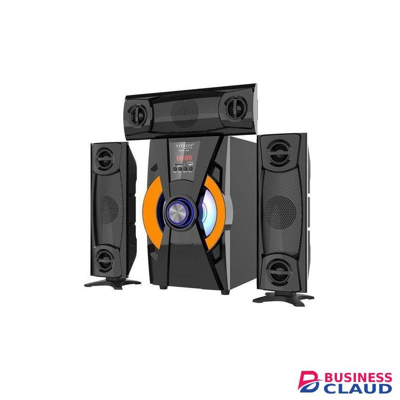 Vitron V642 3.1Ch Bluetooth Speaker System, 12V - Black (1YR WRTY)