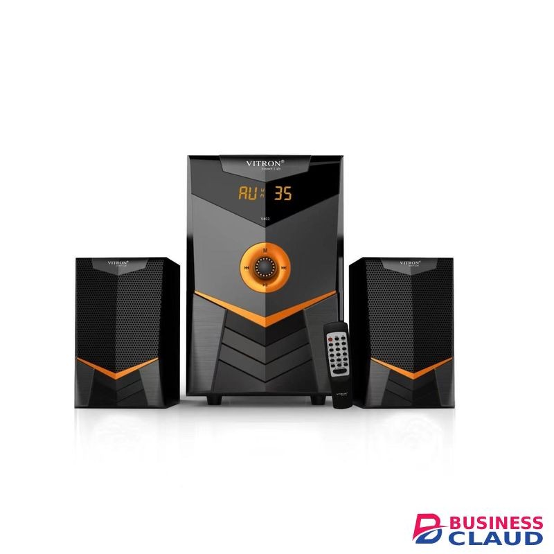Vitron V403 2.1 inch Bluetooth Speaker System - Black (1YR WRTY)