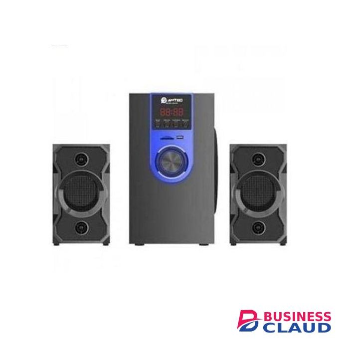Amtec AM-008 2.1CH HOME THEATRE SYSTEM USB/SD/FM 5000W-Amtec Blue/Red (1YR WRTY)