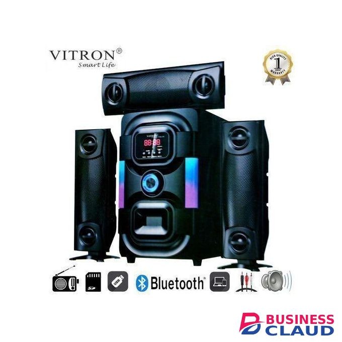 Vitron 3.1 SUB WOOFER AC/DC SYSTEM 10000W -BLUETOOTH/USB/FM PMPO FM,SD CARD - Quality