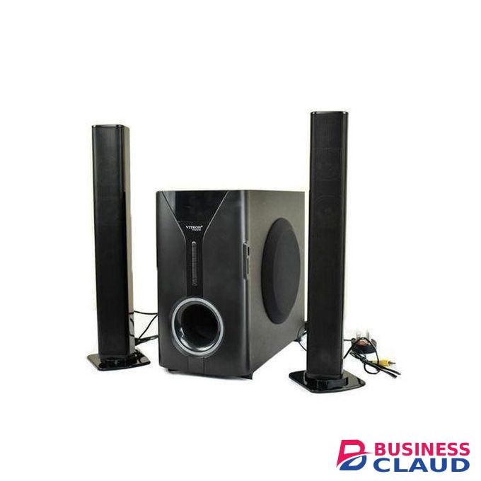 Vitron V527 Tallboy Sub Woofer Home Theatre – 2.1CH Enjoy powerful, room-filling sound with t