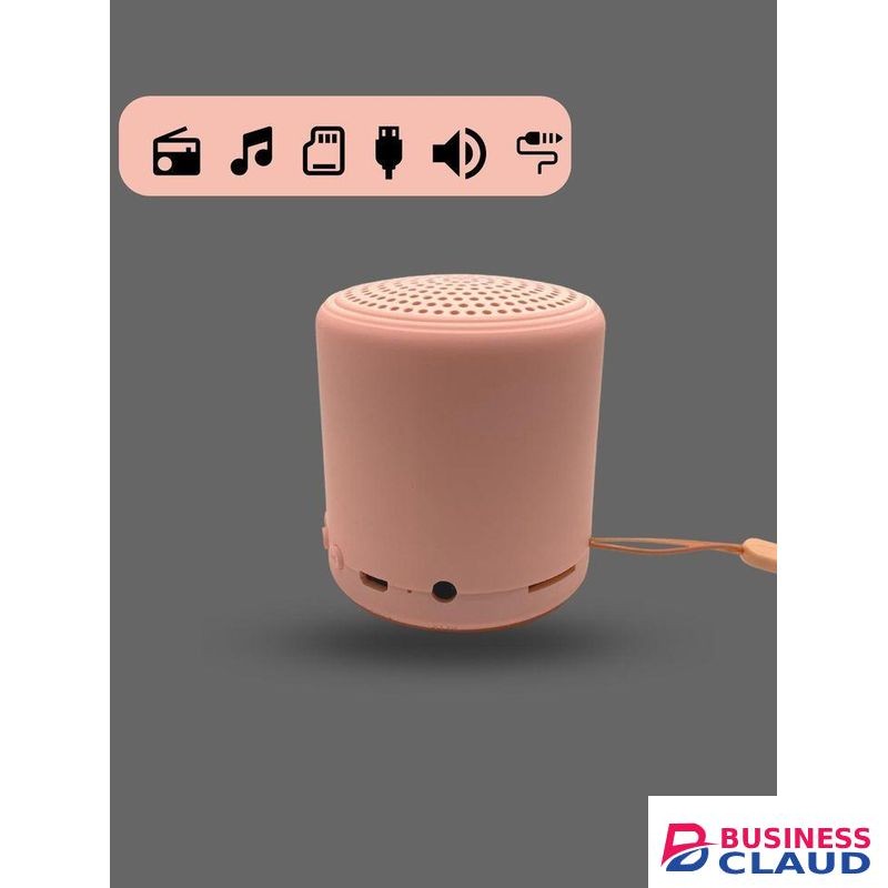 BubbleBeat Mini Wireless Speaker – Pink Edition