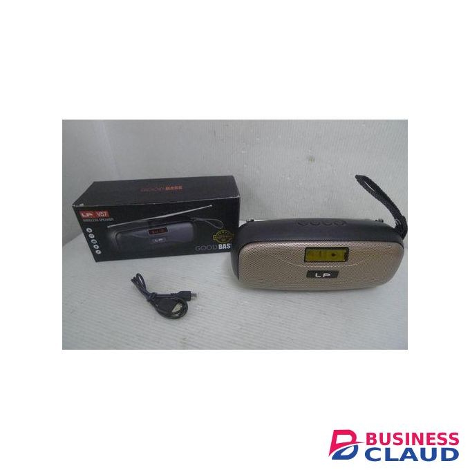 Lp-v57 Speaker Portable Solar Charging External Long Antenna Radio