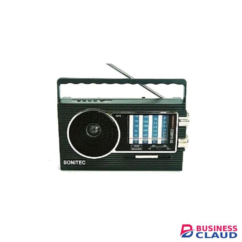Sonitec ST-5400 Portable Radio 4 Inch Speaker