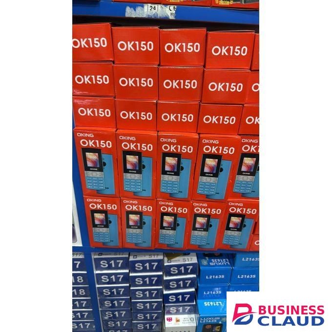 Oking OK150 Dual SIM Feature Phone – Bright Torch, Big Speaker, Camera, Wireless FM & Opera Mini