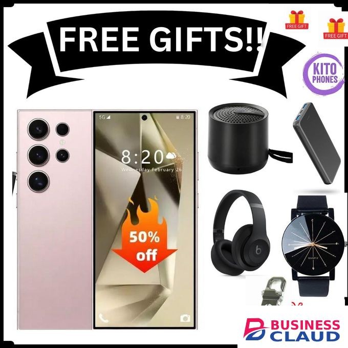 CALUS S25 Ultra+, 8GB RAM+ 128GB ROM, 13MP FRONT+26MP REAR,5500mAh. + FREE GIFTS(SPEAKER,POWERBANK,HEADPHONES,WATCH+FLASHDISK)