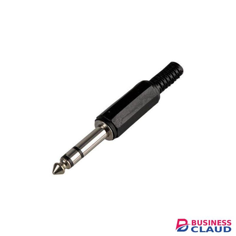 6.35mm TRS Stereo Jack Connector Plug 1/4 Inch 6.3mm Solder Type DIY Phone Adapter for DJ Mixer Speaker Guitar Cable, Phono Patch Cable, Microphone Cable, XLR Cable, Audio Cable