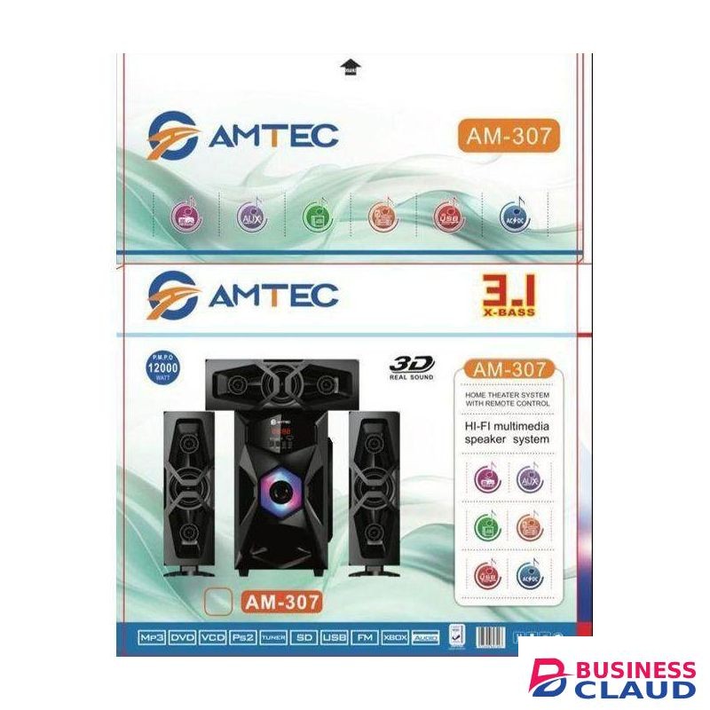 Amtec 3.1 AM-307 Home Theatre Sound System