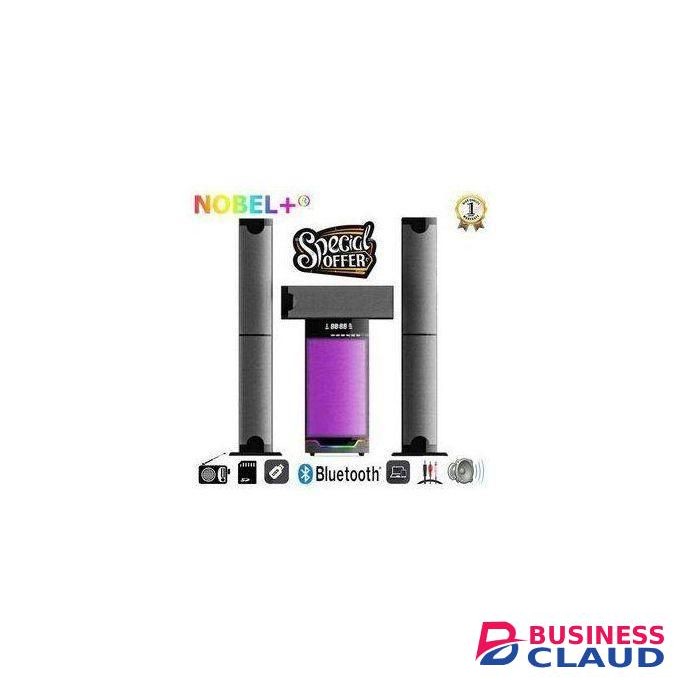 Nobel NB-1214 5.1CH High Tech Multimedia Sound System with Bluetooth, FM,USB,AUX